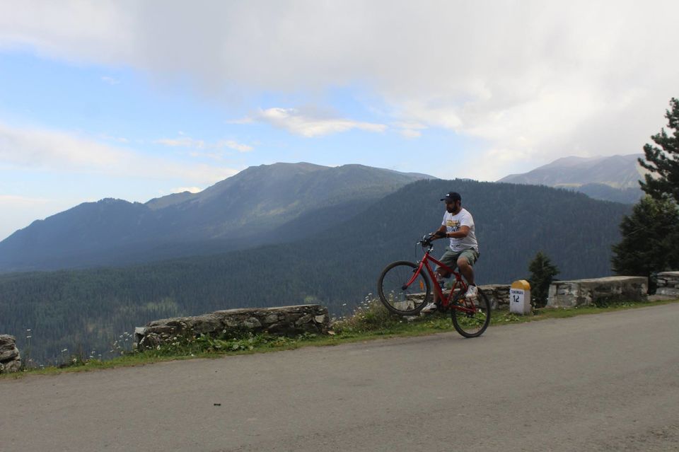 Photo of Cycling trip to Gulmarg by Muzamil Farooq