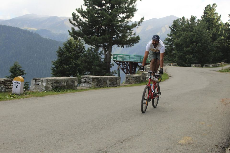 Photo of Cycling trip to Gulmarg by Muzamil Farooq