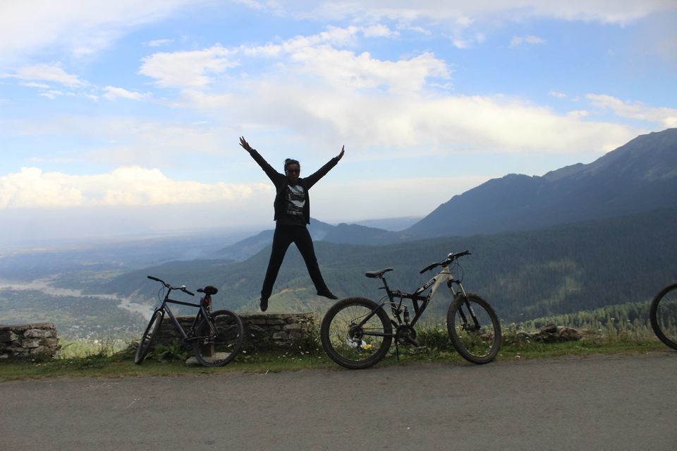 Photo of Cycling trip to Gulmarg by Muzamil Farooq