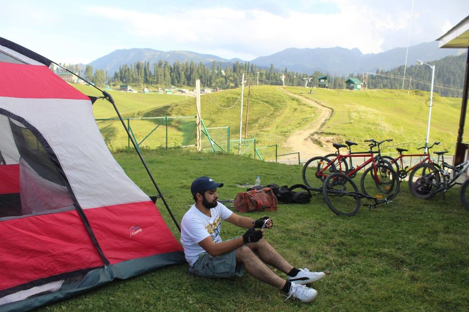 Photo of Cycling trip to Gulmarg by Muzamil Farooq