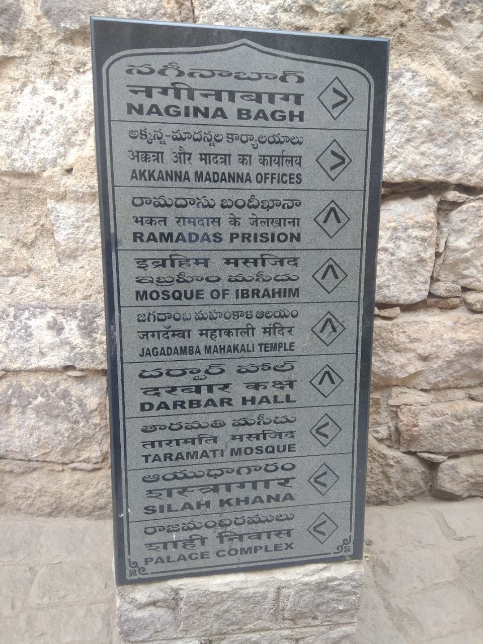 Photo of Golkonda Fort Koh-i-Noor, Hydrabad, Telengana by Nivedita Kundu