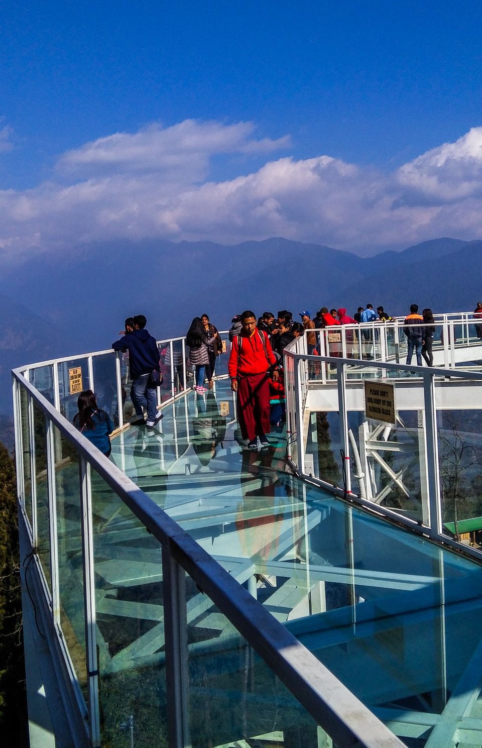 Photo of India`s first glass skywalk at Sikkim! 2/2 by Dr Astha Kagrana