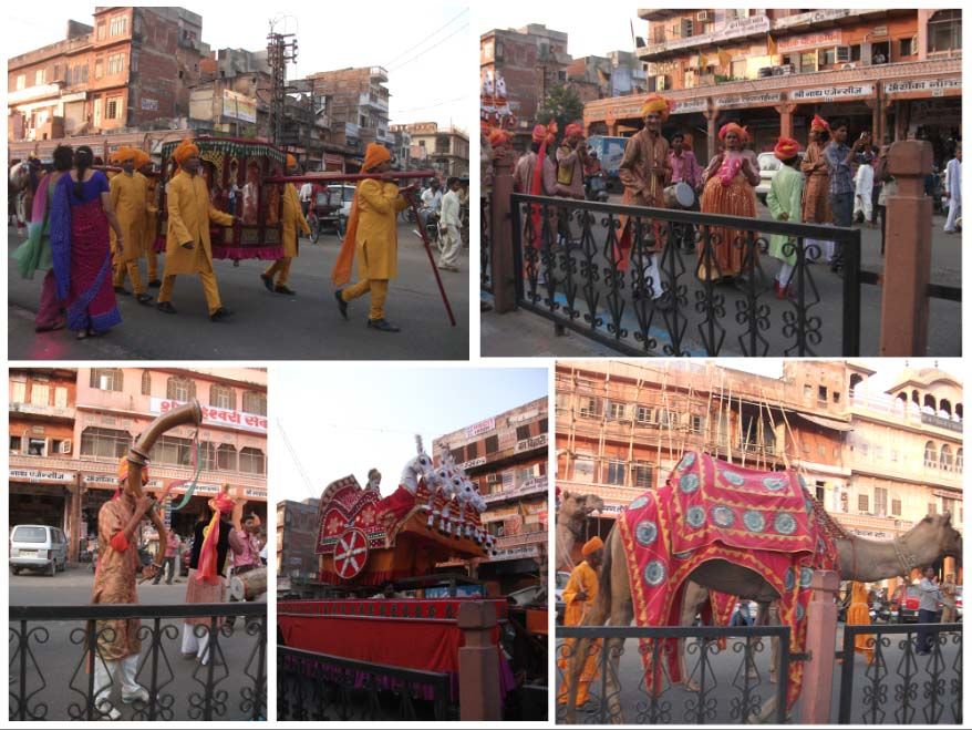 Photo of Pink, Blue, Brown, White city - Colorful Rajasthan 40/68 by Samantha Mascarenhas