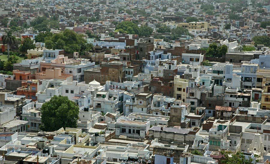 White City of Rajasthan India, Brown City of India, Blue City of India ...