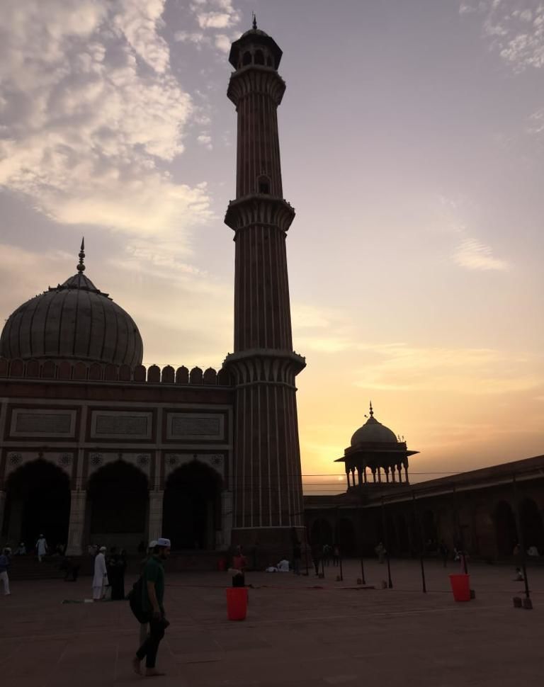 Photo of Iftar at Jama Masjid, Delhi by Ragini Puri