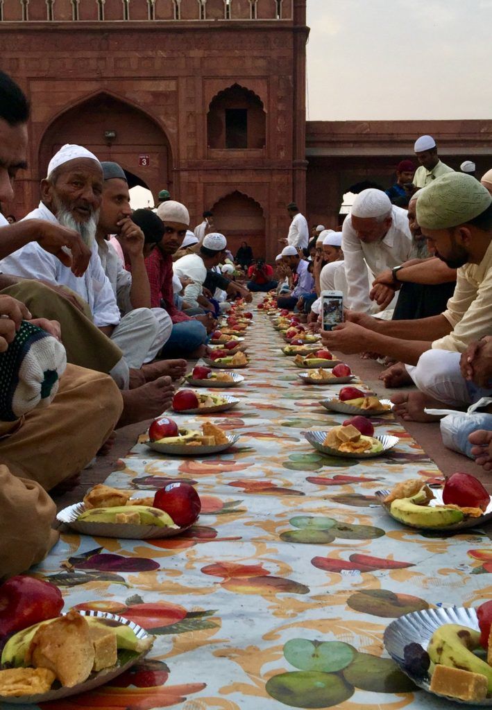 Photo of Iftar at Jama Masjid, Delhi by Ragini Puri