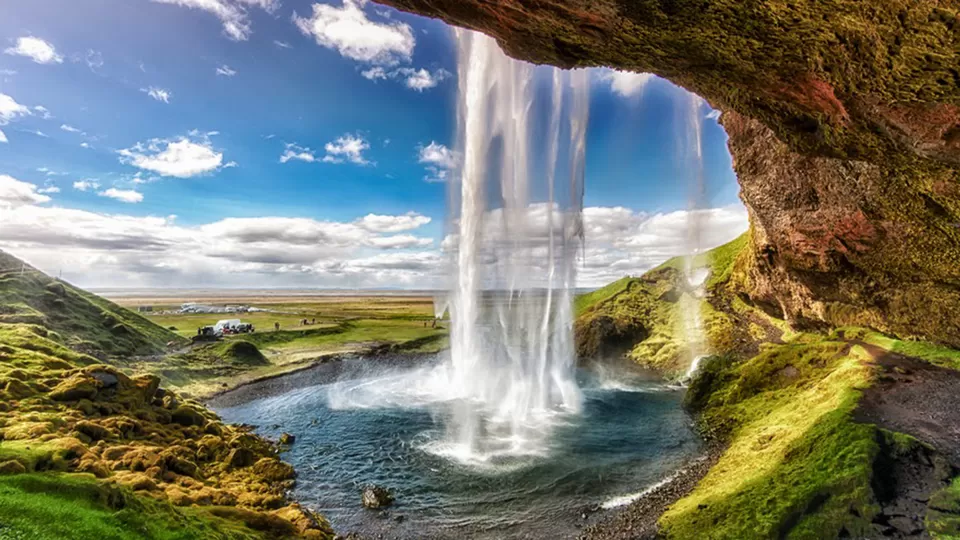 Photo of Seljalandsfoss Waterfall, Þórsmerkurvegur, Iceland by Neha Bhise Sadalge