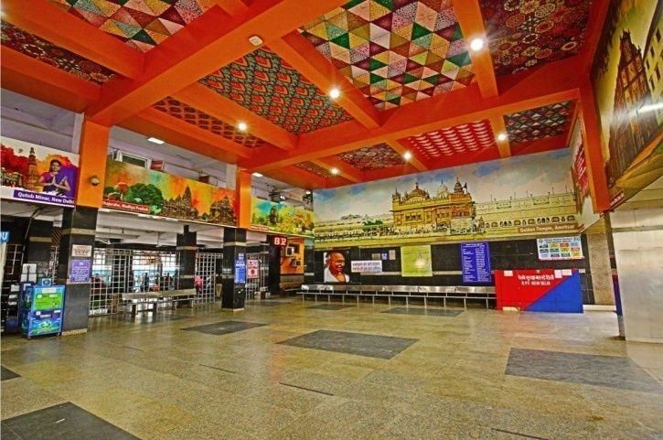 New Delhi Railway Station Wows Passengers with a Revamped Vibrant