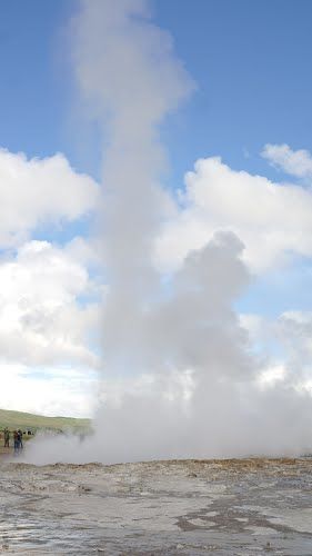 Photo of Strokkur Geyser at Geysir, Hafnartún, Selfoss, South, Iceland by Calli & Travis