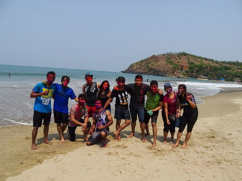 Photo of Gokarna - Yes We Played Holi On The Beach by Tithi_Globetrotter
