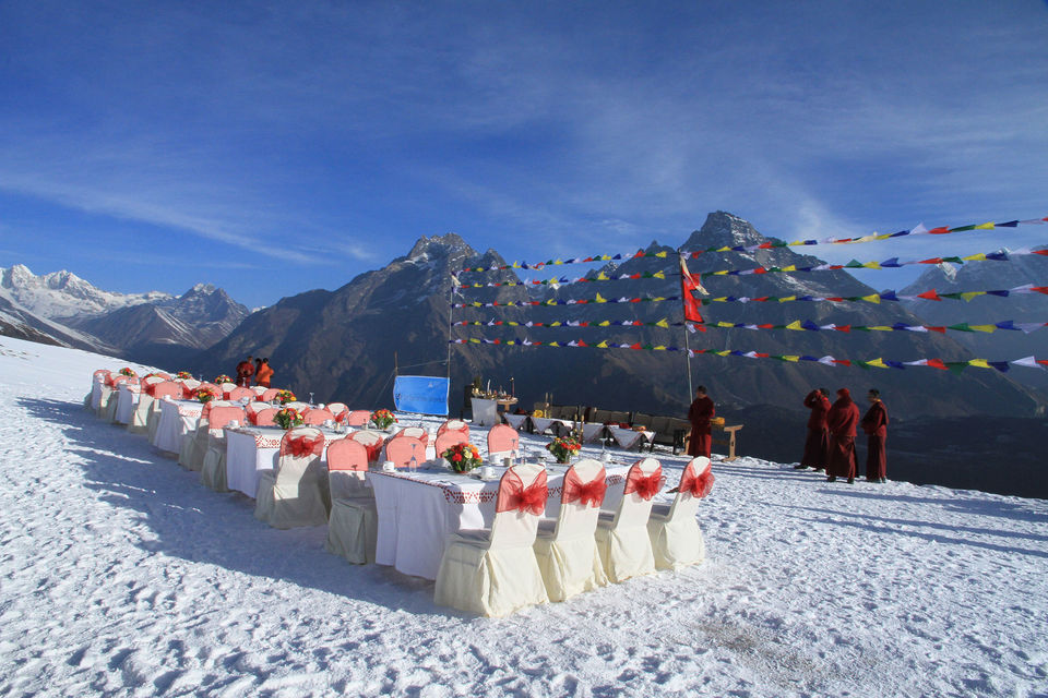 Photo of Celebration at Everest by Arjun Paudel