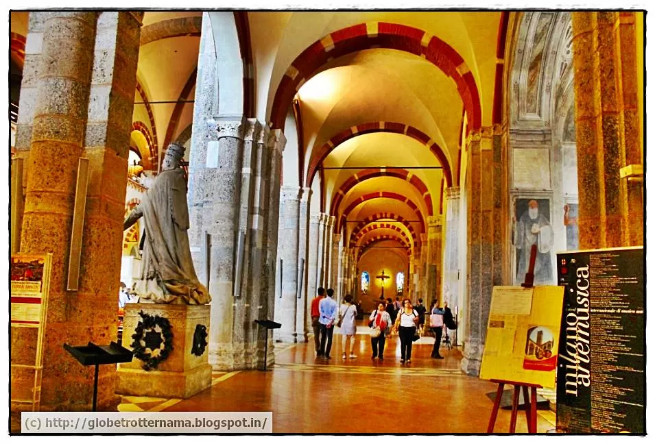 Photo of Basilica of Sant'Ambrogio, Piazza Sant'Ambrogio, Milan, Metropolitan City of Milan, Italy by Dhiman