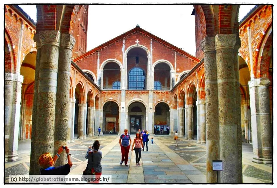 Photo of Basilica of Sant'Ambrogio, Piazza Sant'Ambrogio, Milan, Metropolitan City of Milan, Italy by Dhiman