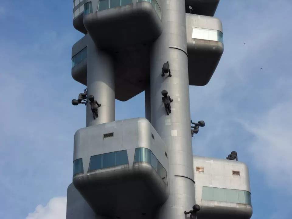Photo of Žižkov Tower, Mahlerovy sady, Prague 3, Czech Republic by Samantha Hussey