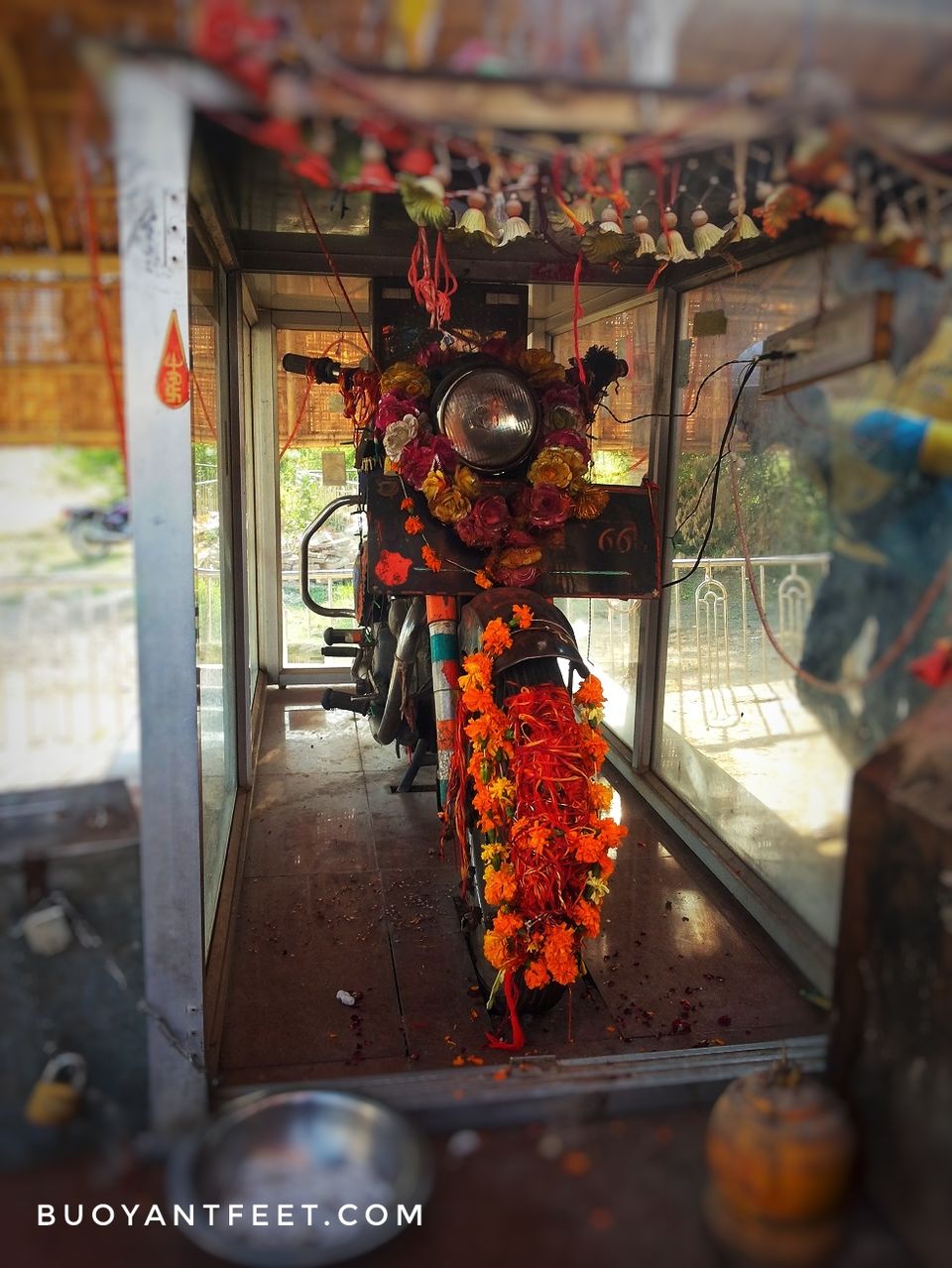 Photo of Bullet Baba Temple , Om Banna Temple, Pali, Rajasthan, India by Swati Jain