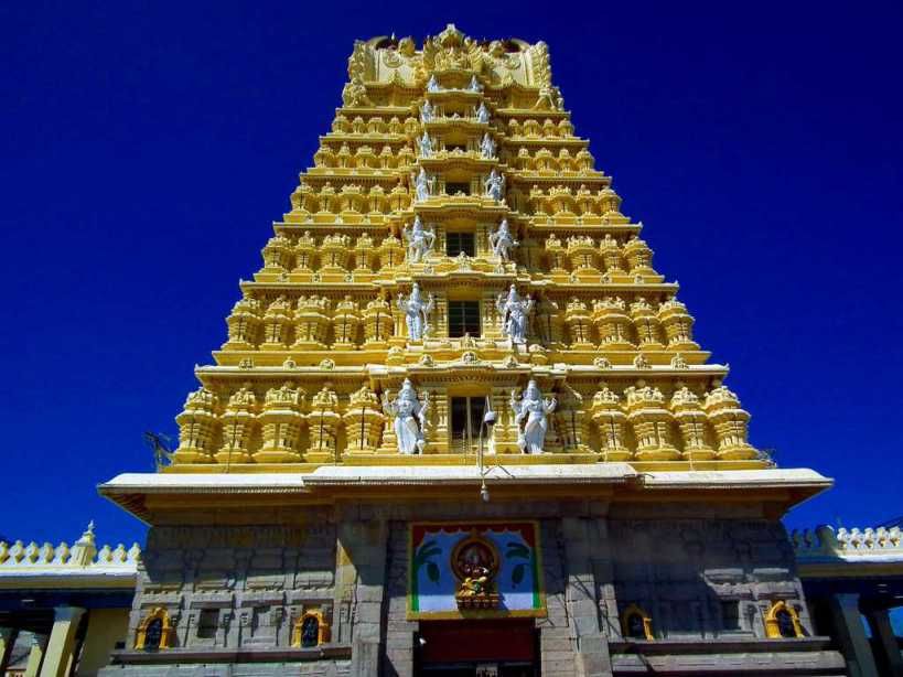 Photo of Sri Chamundeshwari Temple, Chamundi Hill Steps, Chamundi Hill, Mysuru, Karnataka, India by Swati Jain