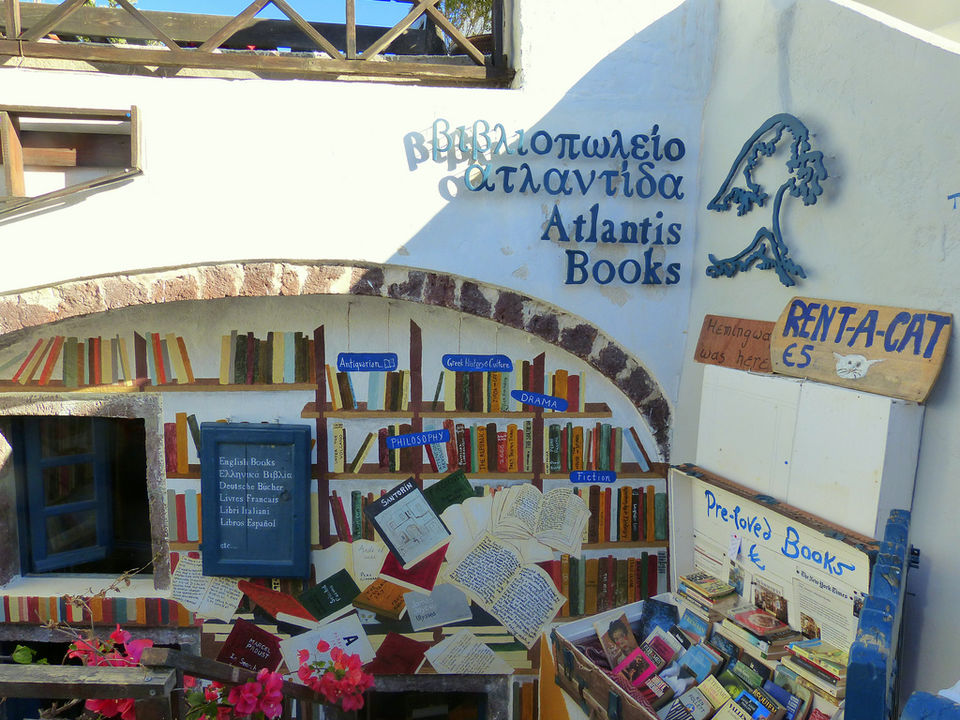 Photo of Atlantis Books E.E., Oia, Santorini, Greece by Stefania