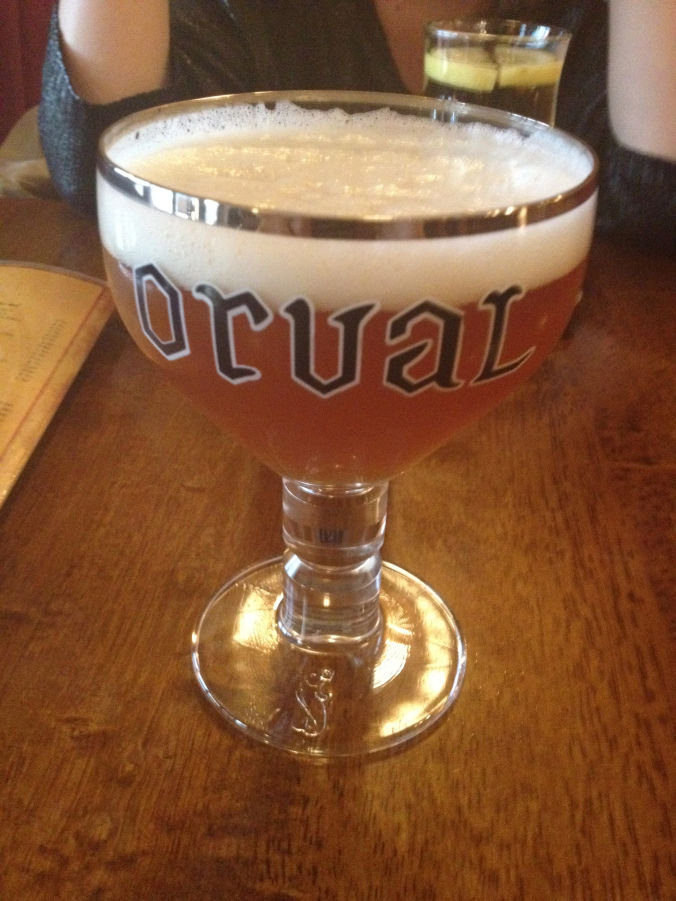Photo of Clinking Glasses: Having Beer In Brussels, Belgium 2/6 by Ashley & Alex