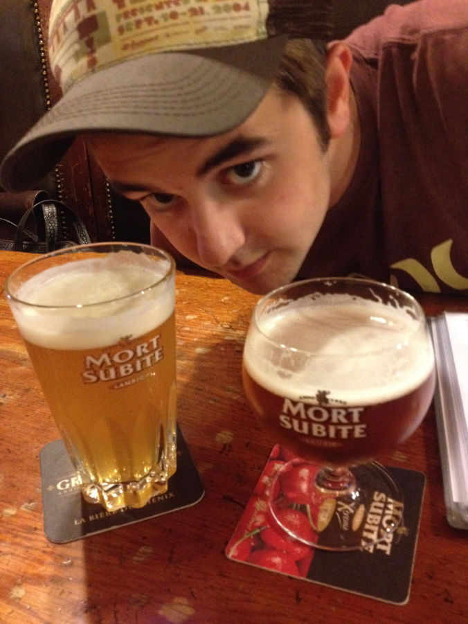 Photo of Clinking Glasses: Having Beer In Brussels, Belgium 5/6 by Ashley & Alex