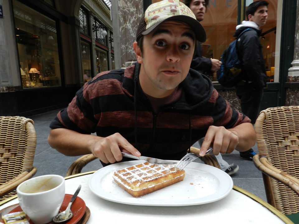 Photo of Clinking Glasses: Having Beer In Brussels, Belgium 6/6 by Ashley & Alex