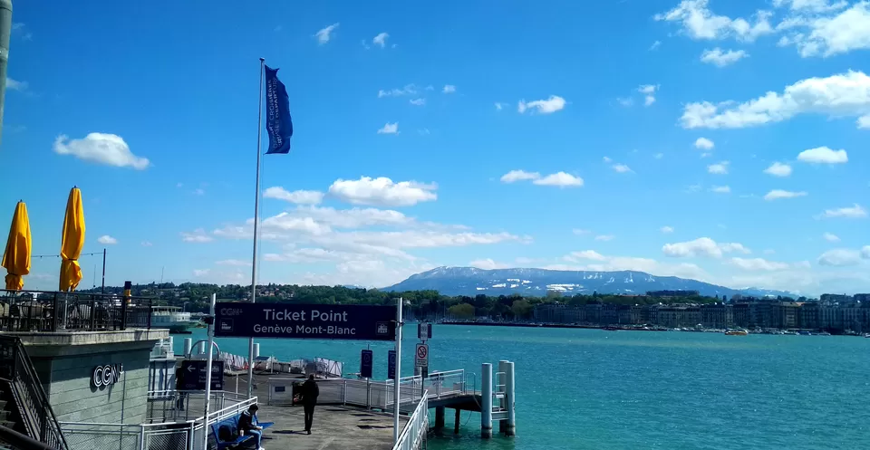 Photo of Mont Blanc, Place du Port, Genève, Switzerland by Pooja