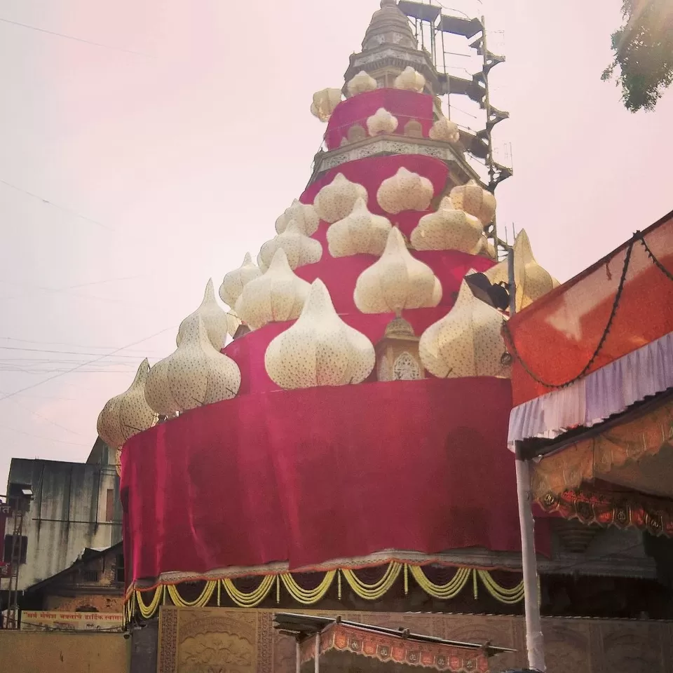 Photo of Dagdusheth Ganpati, Pune, Maharashtra, India by WayfarerWoman