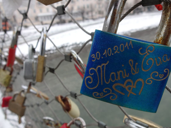 Photo of Makartsteg, Salzburg, Austria by Hanley Russell