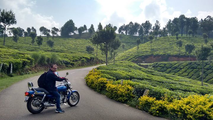 Photo of Biking in heaven – Munnar, Kerala by Trishul Goel