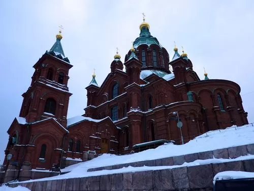 Photo of Uspenski Cathedral, Kanalgatan, Helsinki, Finland by Cathy
