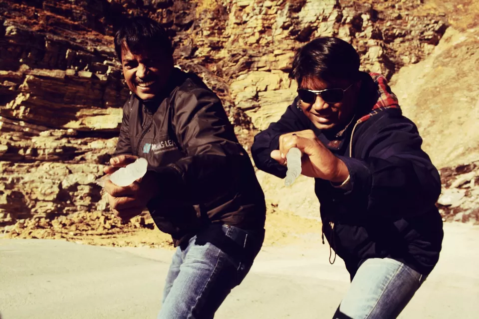 Photo of Keylong-Leh Road, Choglamsar, Jammu and Kashmir, India by Jeeson Joseph Variath