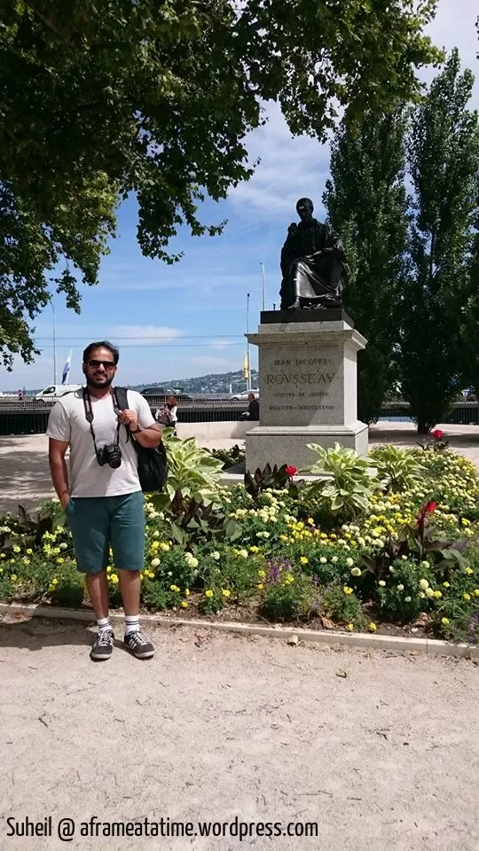 Photo of Île Rousseau, Geneva, Switzerland by Suheil Patel