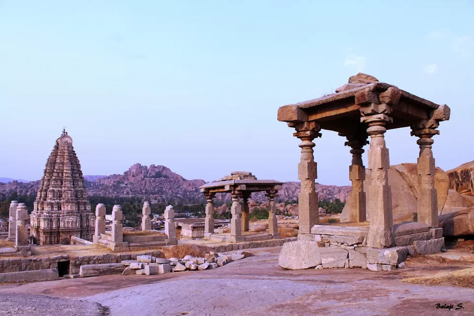 Photo of Hemakuta Hill Temple, Hampi, Karnataka, India by Akshata Rao
