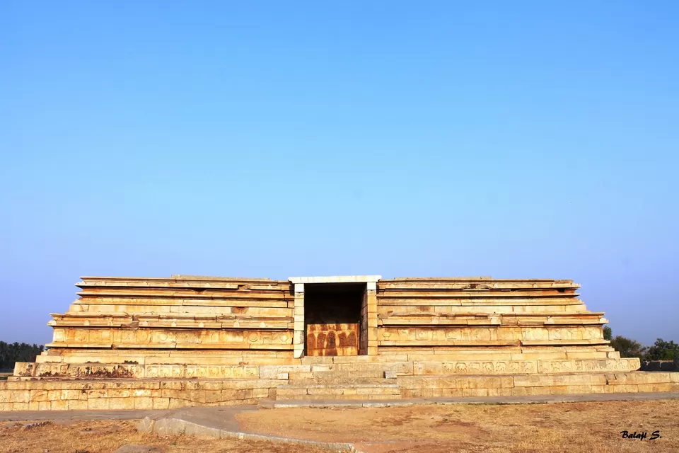 Photo of Mahanavami Dibba hampi, Bellary, Karnataka, India by Akshata Rao
