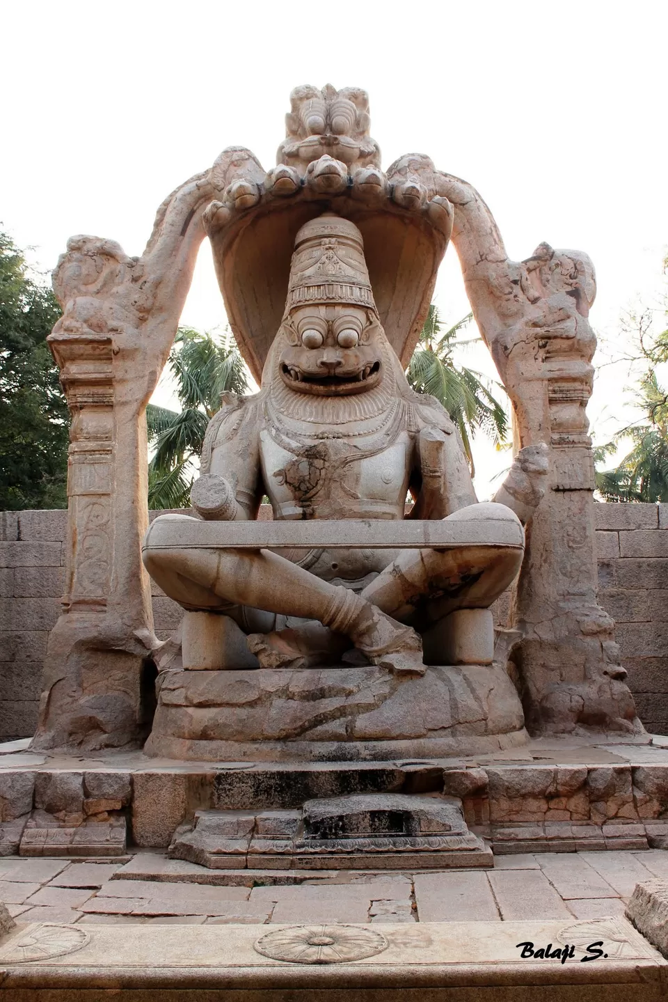 Photo of Narasimha Temple, Hampi, Karnataka, India by Akshata Rao