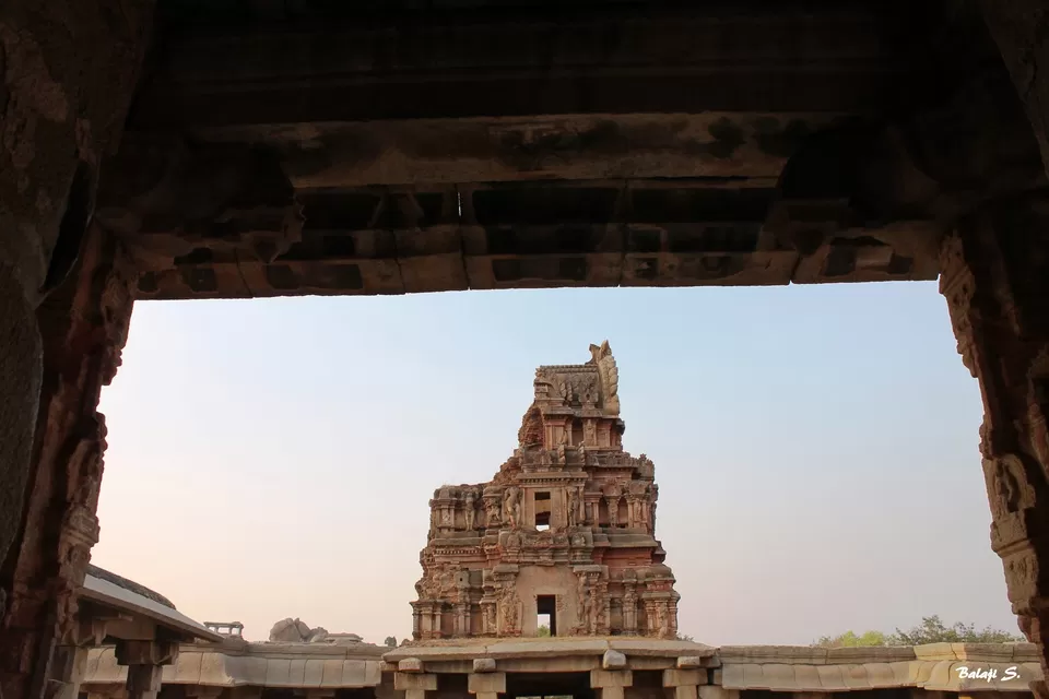 Photo of Krishna Temple Market Road, Hampi, Karnataka, India by Akshata Rao