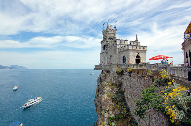 Photo of Swallow's Nest, Alupkins'ke highway, Haspra, Crimea, Ukraine by Shaun