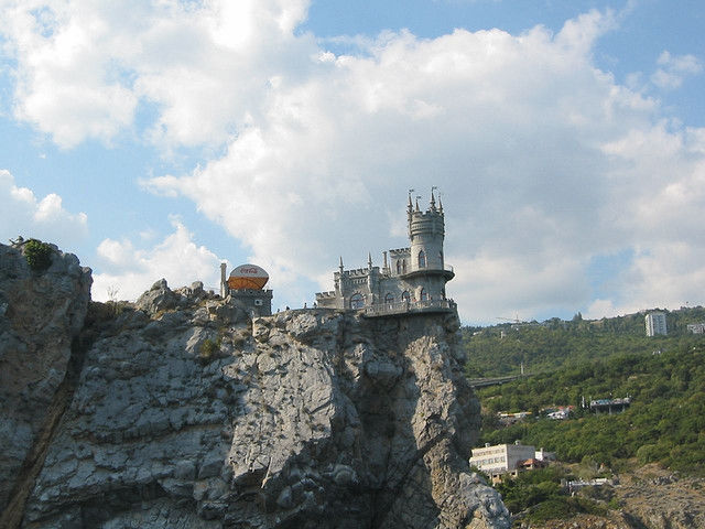 Photo of Swallow's Nest, Alupkins'ke highway, Haspra, Crimea, Ukraine by Shaun