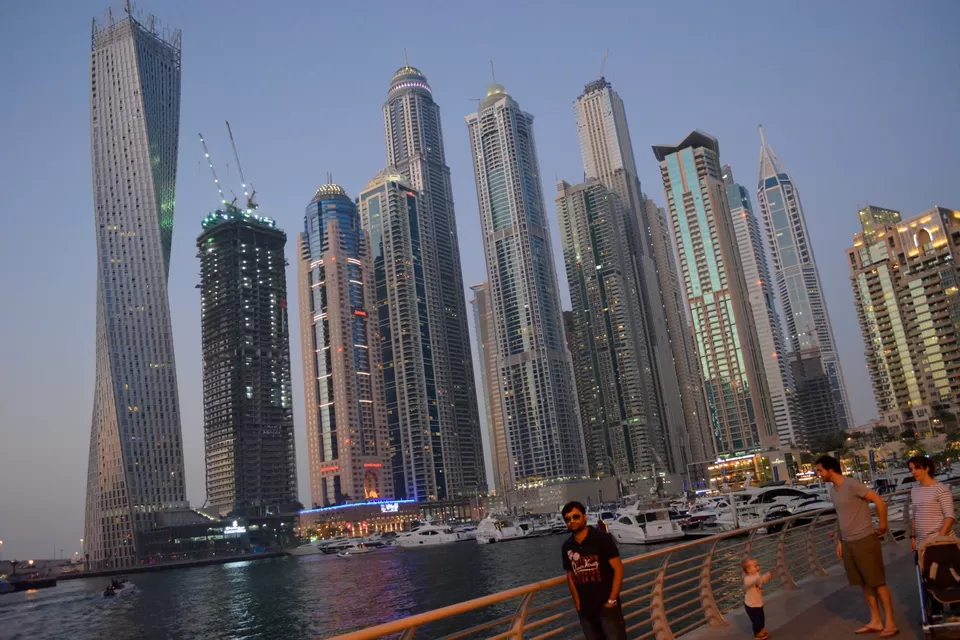 Photo of Dubai Marina, Dubai Marina - Dubai - United Arab Emirates by Reetwik Jha