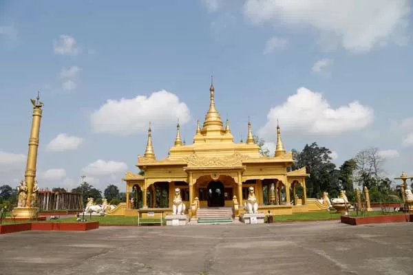 Photo of Golden Pagoda, Namsai, Namsai, Arunachal Pradesh, India by Nishiraj A. Baruah