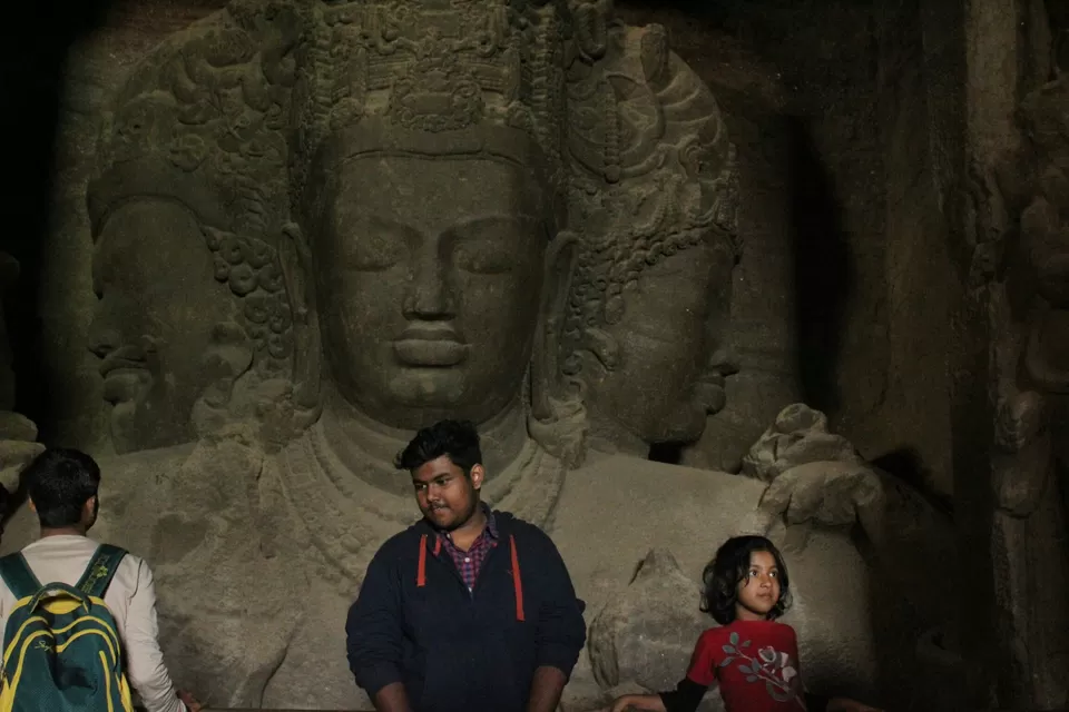 Photo of Elephanta Caves, Gharapuri, Maharashtra, India by Abhishek Khamari