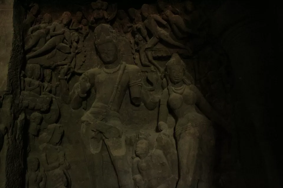 Photo of Elephanta Caves, Gharapuri, Maharashtra, India by Abhishek Khamari