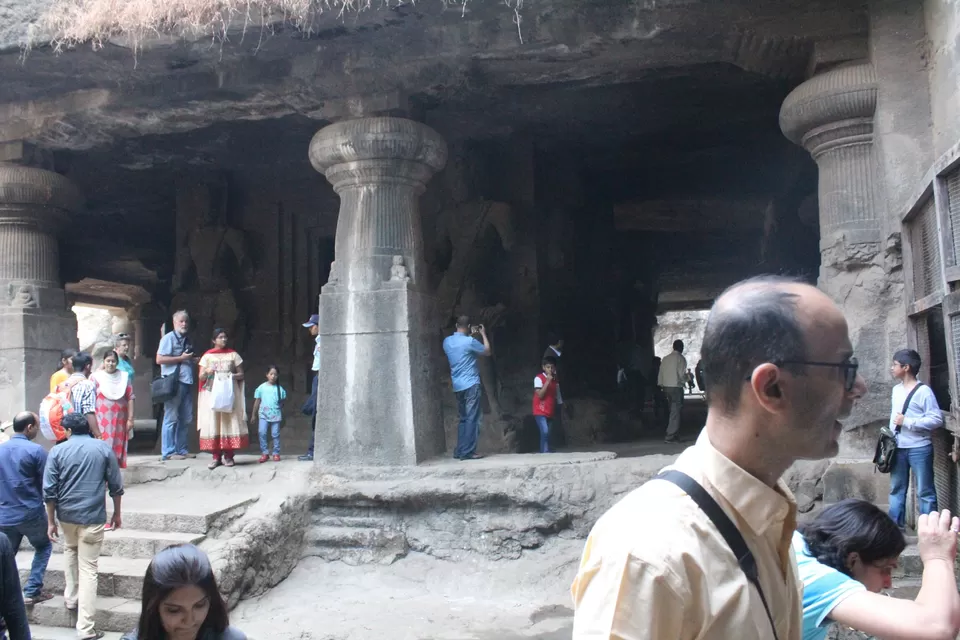 Photo of Elephanta Caves, Gharapuri, Maharashtra, India by Abhishek Khamari