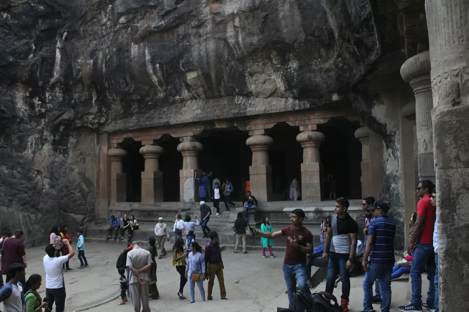 Photo of Elephanta Caves, Gharapuri, Maharashtra, India by Abhishek Khamari