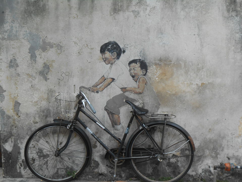 The murals of George town, Malaysia - Tripoto