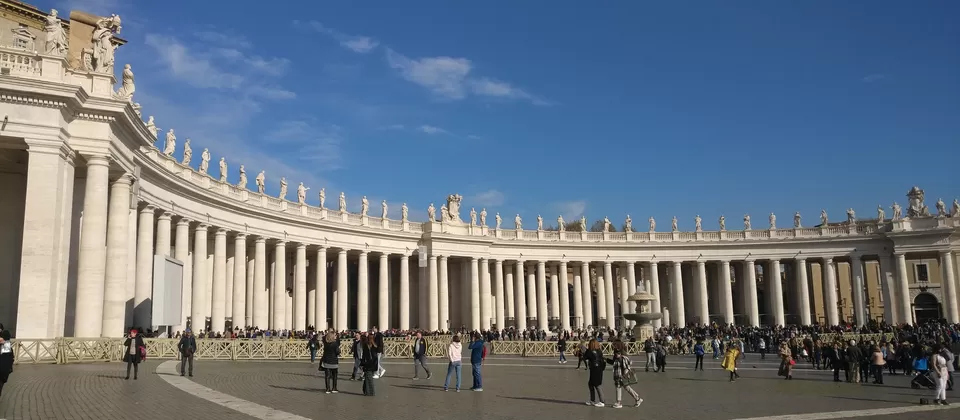 Photo of St Peter's Square, Vatican City by Akshi Kathait