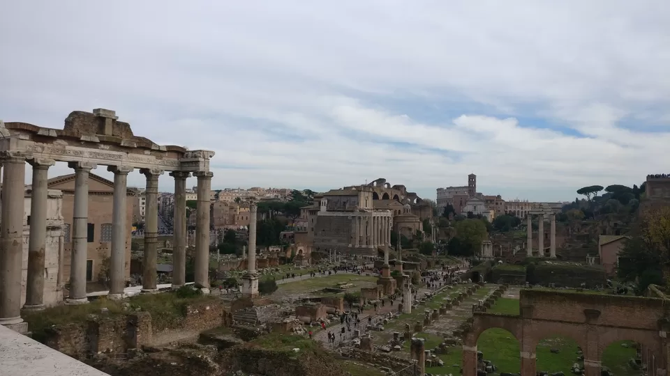 Photo of Roman Forum, Via della Salara Vecchia, Rome, Metropolitan City of Rome, Italy by Akshi Kathait