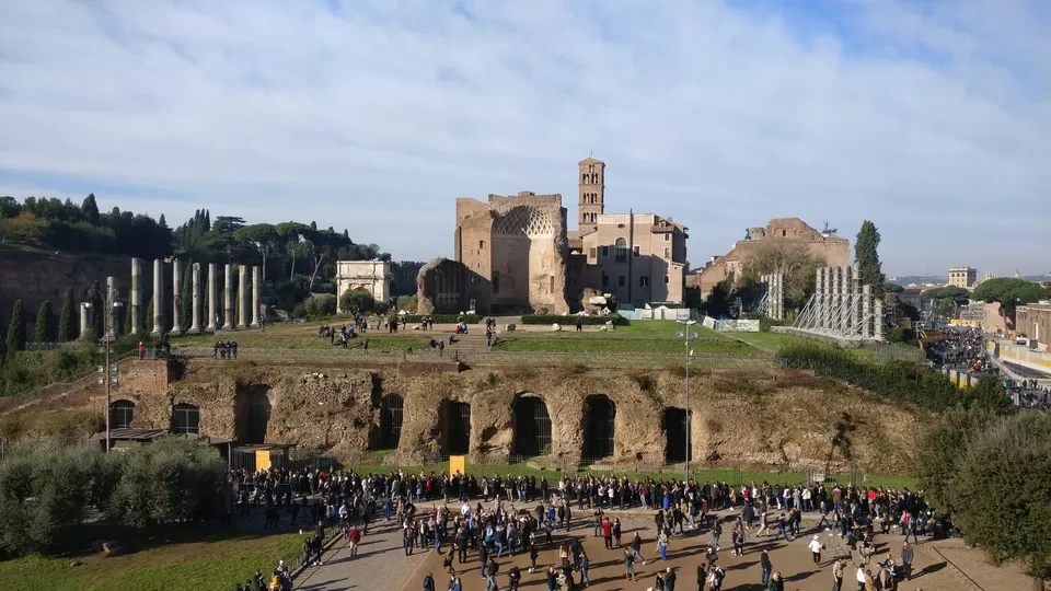 Photo of Roman Forum, Via della Salara Vecchia, Rome, Metropolitan City of Rome, Italy by Akshi Kathait