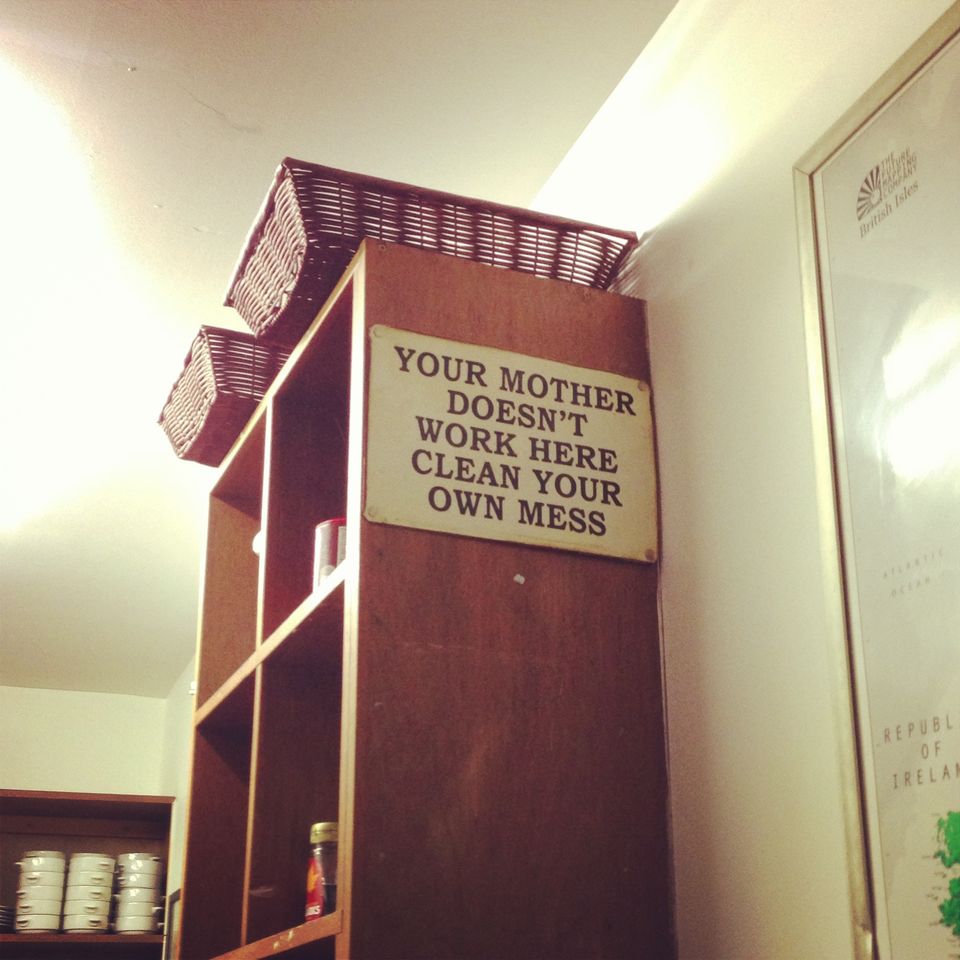 Photo of our bunkhouse kitchen says! :D by Avantika Shree