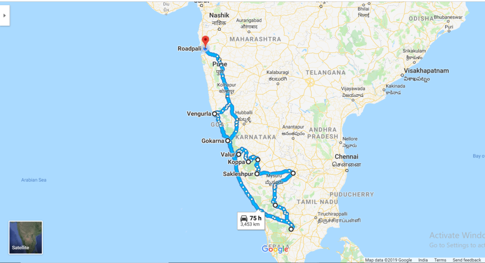 Photo of Unplanned!! Roadtrip Mumbai to Vattakanal 1/1 by Mohit Singh