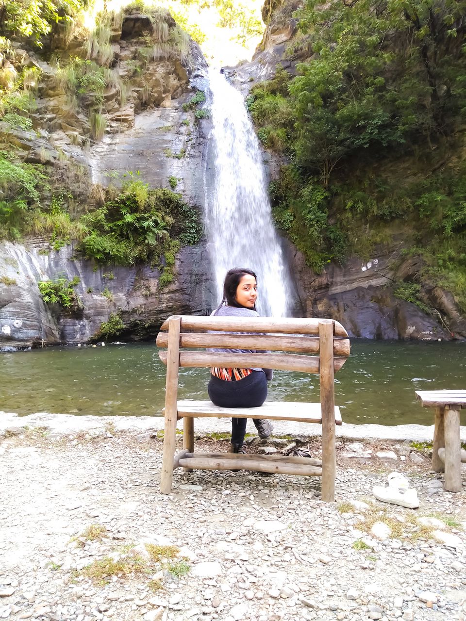 Photo of Dhokaney Waterfall, Dhukane, Uttarakhand, India by Abhinaw Chauhan